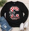 C with bow crewneck