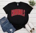 Cardinals polka dot tshirt