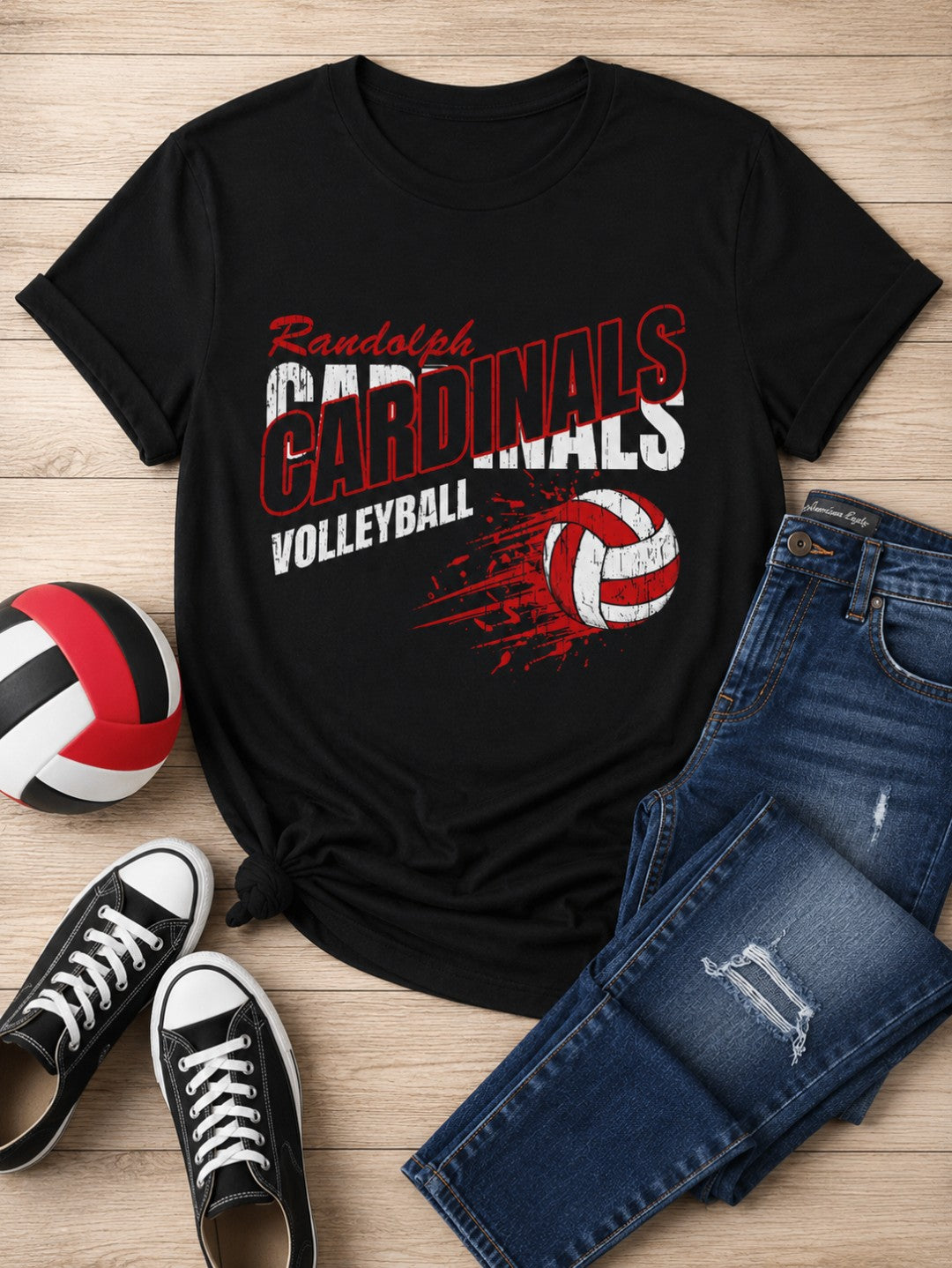 Cardinals volleyball tshirt