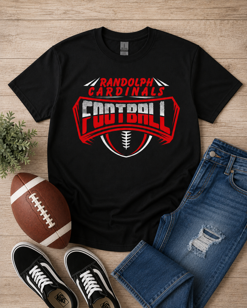 Cardinal football long sleeve